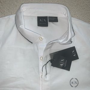Armani exchange mens with tags xxl polo